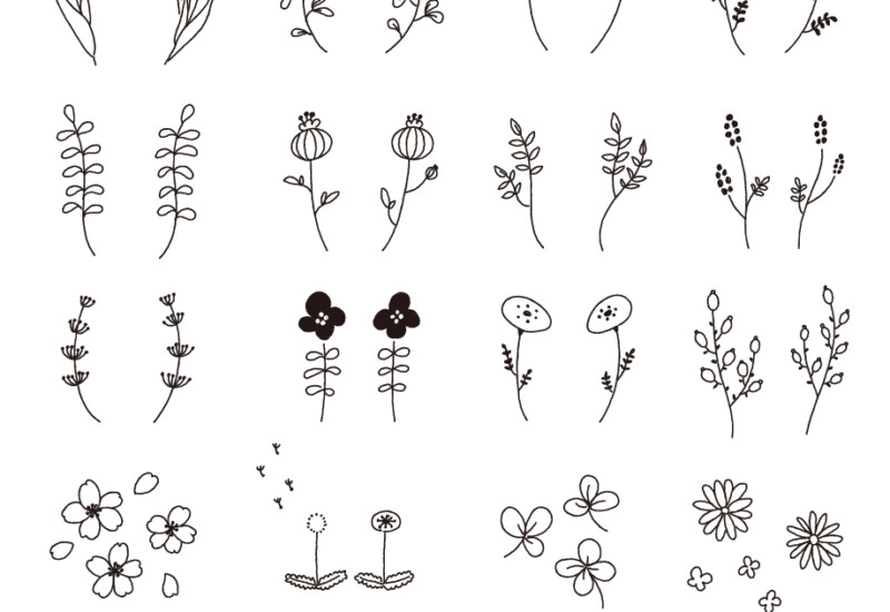 お花　flower